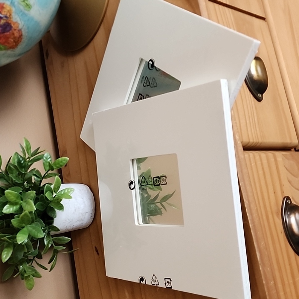 2 IKEA MALMA White Square Mirrow